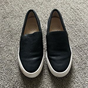 Vince Camuto Leather Slip On Shoes